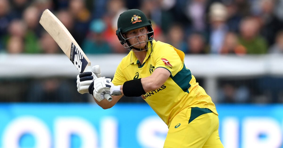 Steve Smith batting for Australia