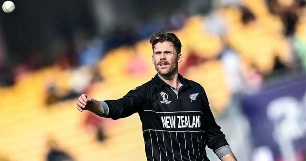 New Zealand fast bowler Lockie Ferguson bowling