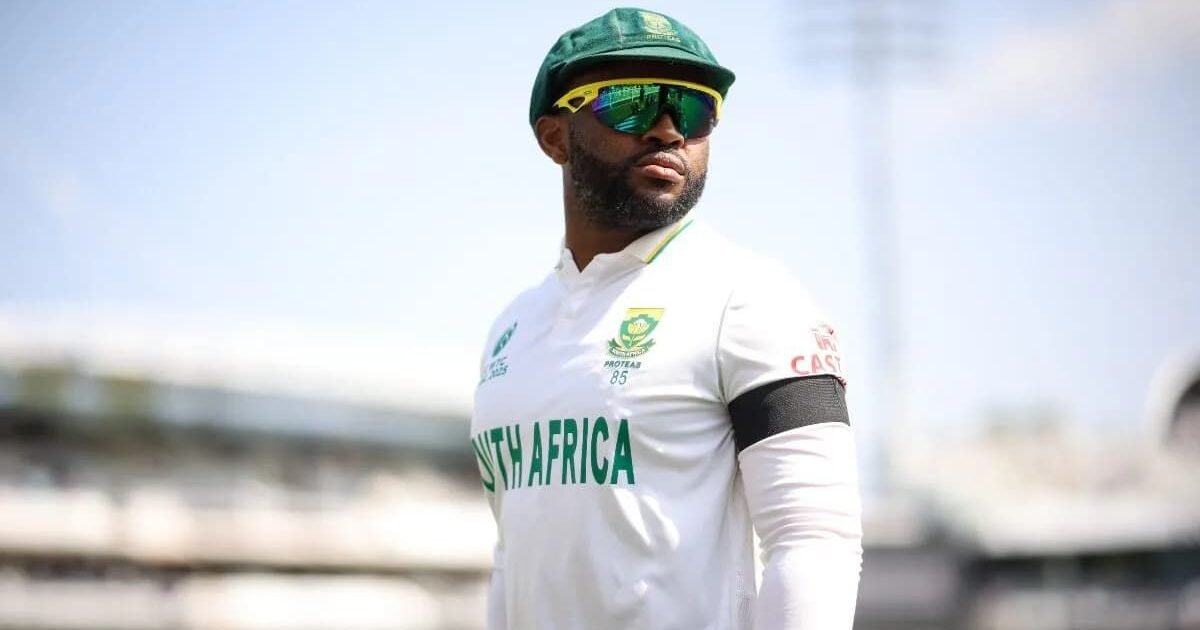 South Africa Test captain Temba Bavuma in Test whites