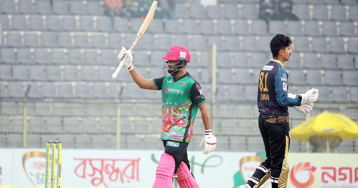 Bangladesh domestic T20 cricket action