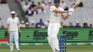 Cameron Green batting for Australia