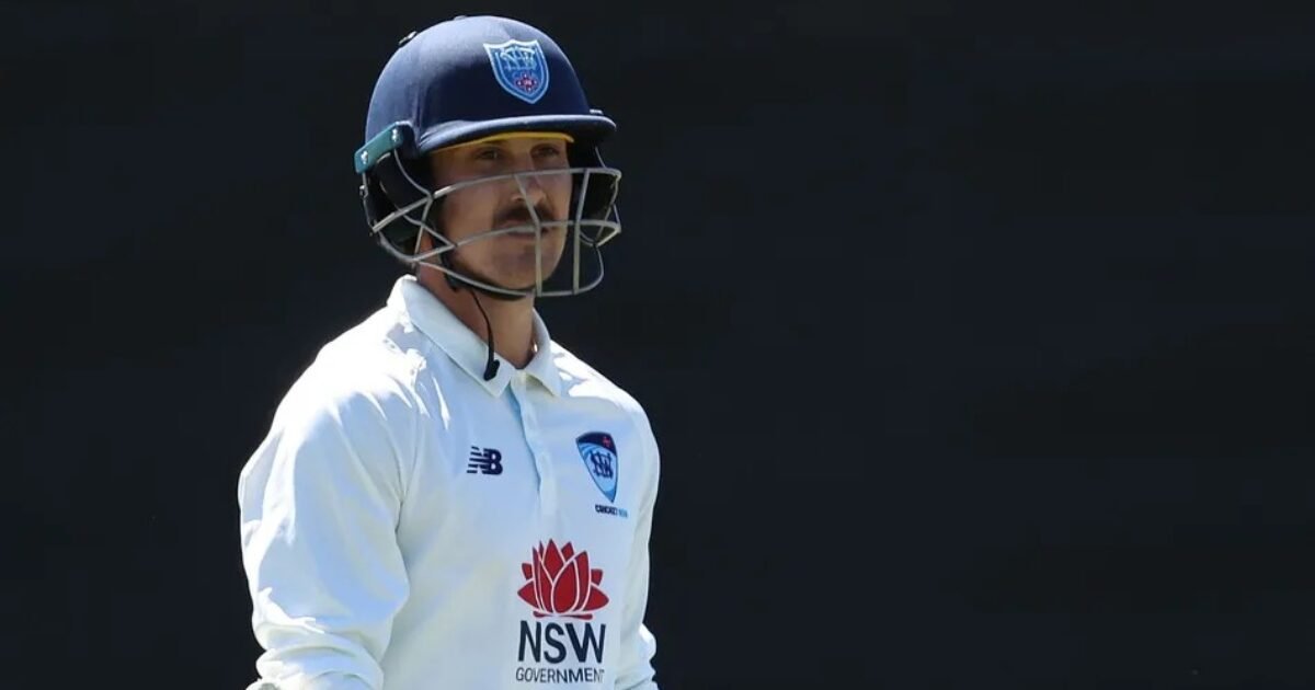 Nic Maddinson in NSW whites