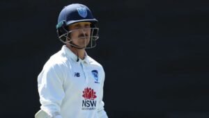 Nic Maddinson in NSW whites