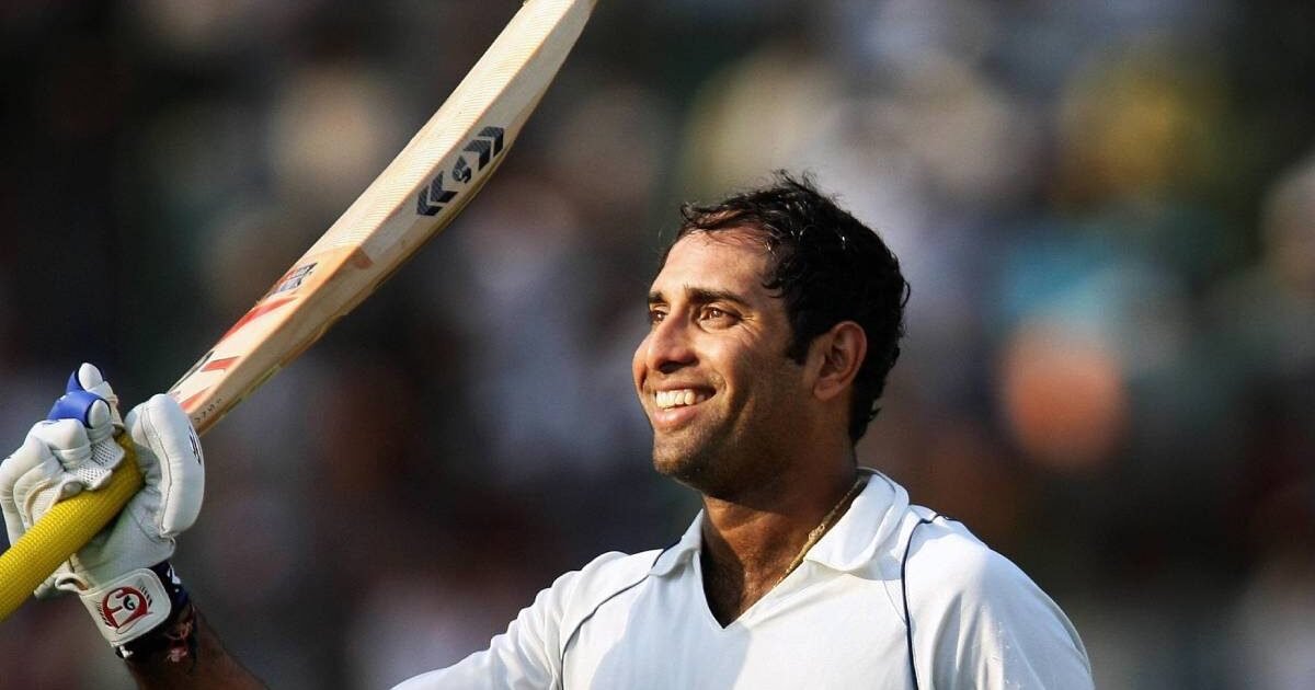 VVS Laxman batting for India