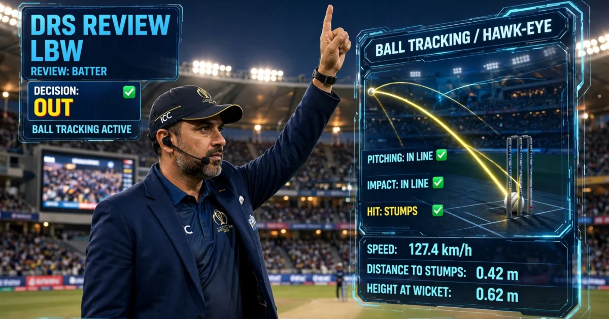 How DRS Works in Cricket: Rules Explained