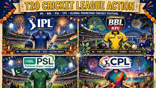 T20 Leagues Around the World: IPL, BBL, PSL, CPL and More Compared