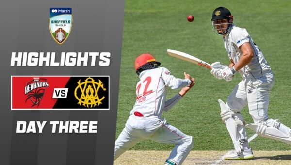 Sheffield Shield: Victoria 244 All Out, SA 4/1 on Day 1